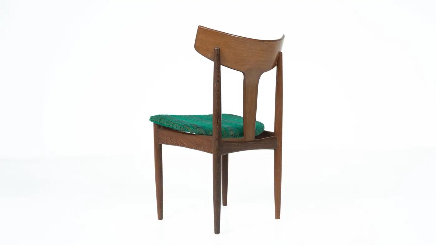 Mid-Century Modern Set of 6 Chairs, Italy - Image 4