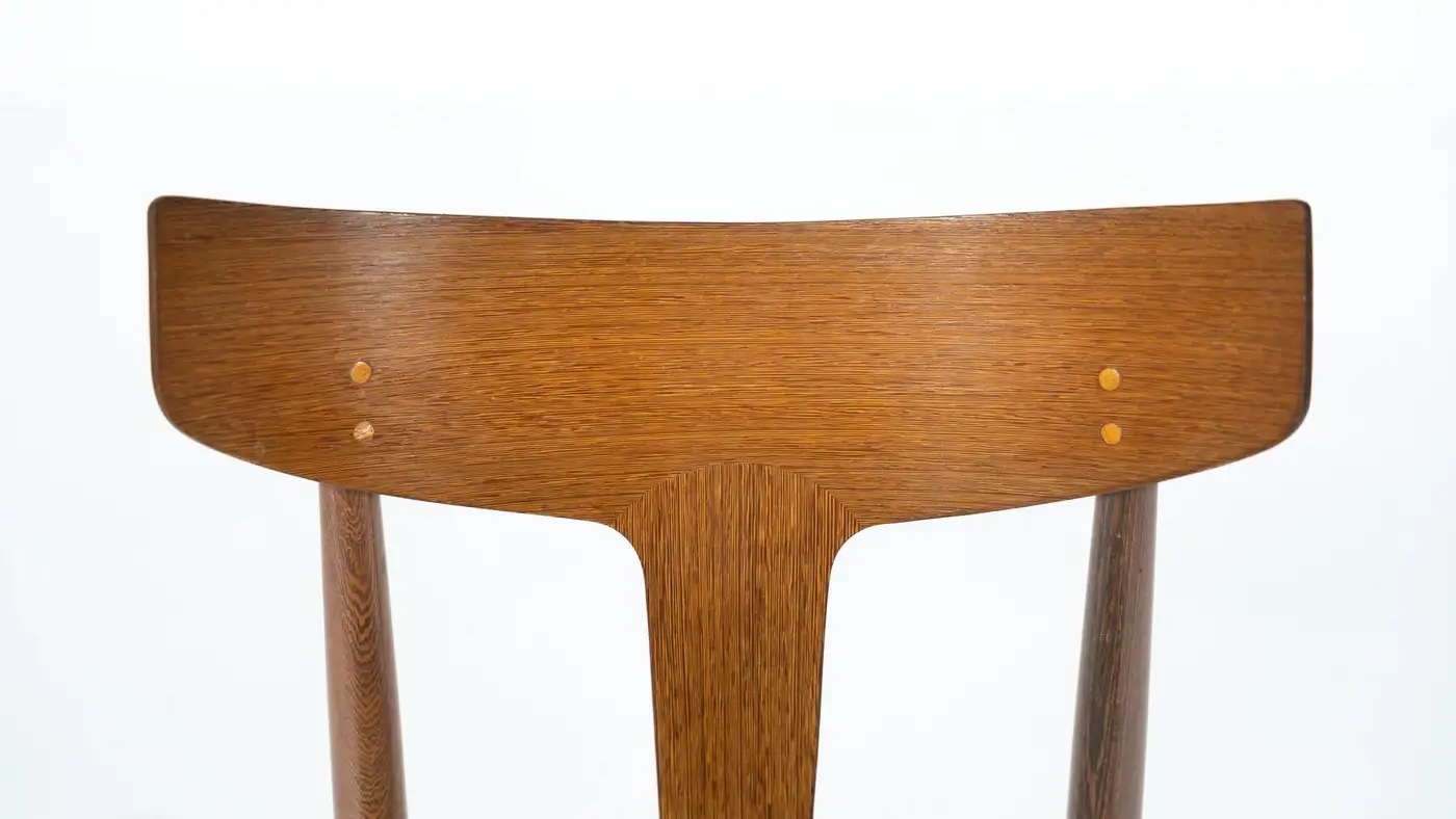 Mid-Century Modern Set of 6 Chairs, Italy - Image 6