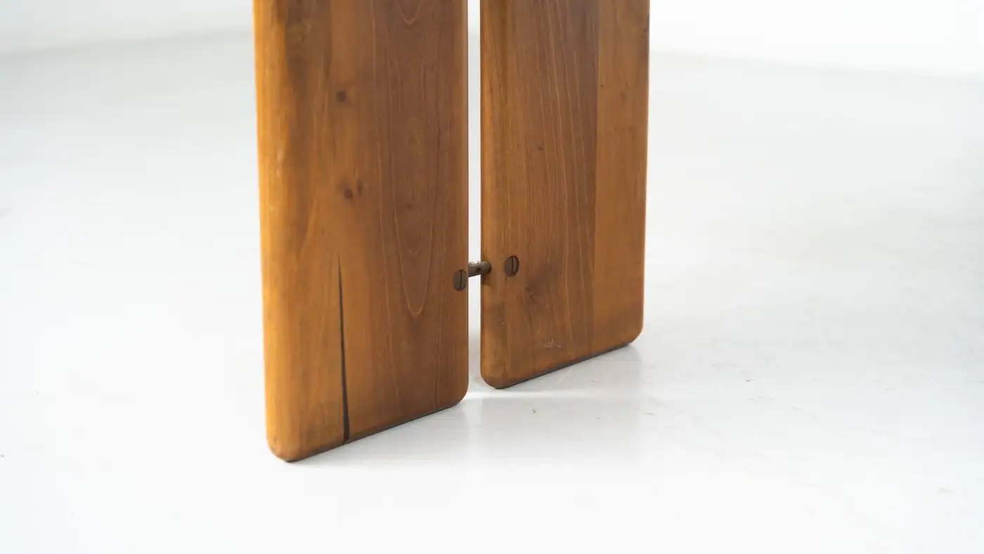 Mid-Century Modern Wooden Dining Table by Ammannati & Vitelli, 1960s - Image 4