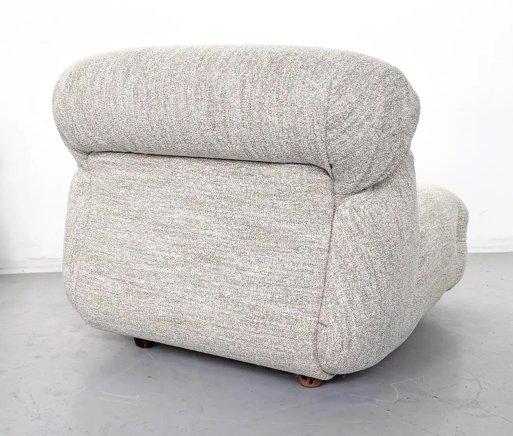 Modular Seating Set, Beige Upholstery, Italy - Image 4