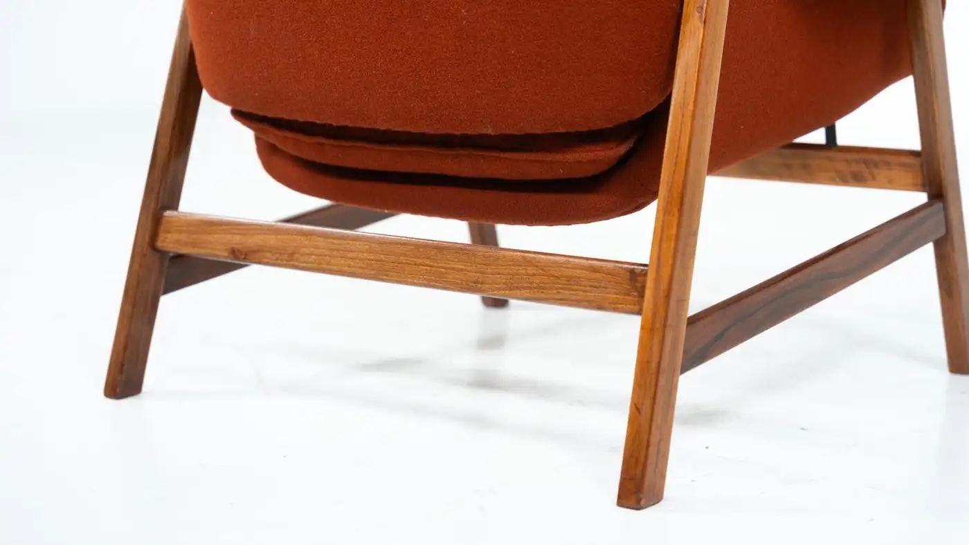Pair of Armchairs Mod. 849 by Gianfranco Frattini for Cassina, 1950s - Image 5