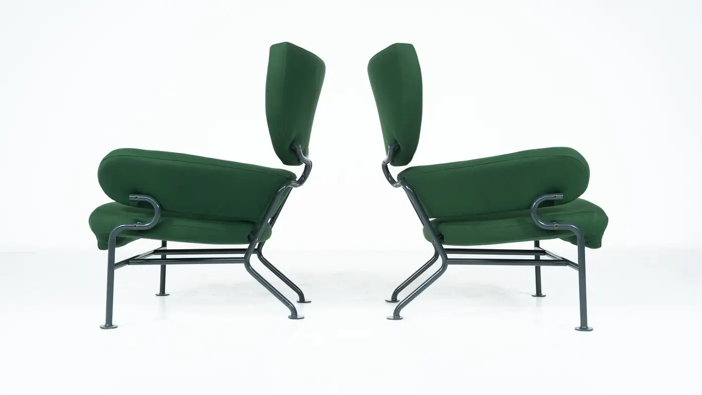 Pair of Armchairs " Tre Pezzi" Mod. PL19 by Franco Albini and Franca Helg, 1950s - Image 3