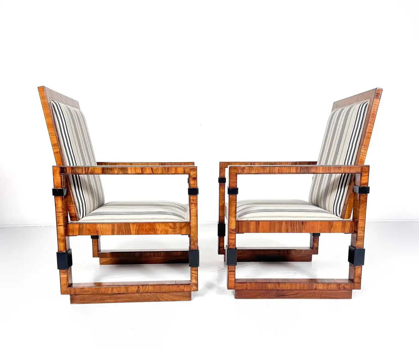 Pair of Art Deco Armchairs - Image 4