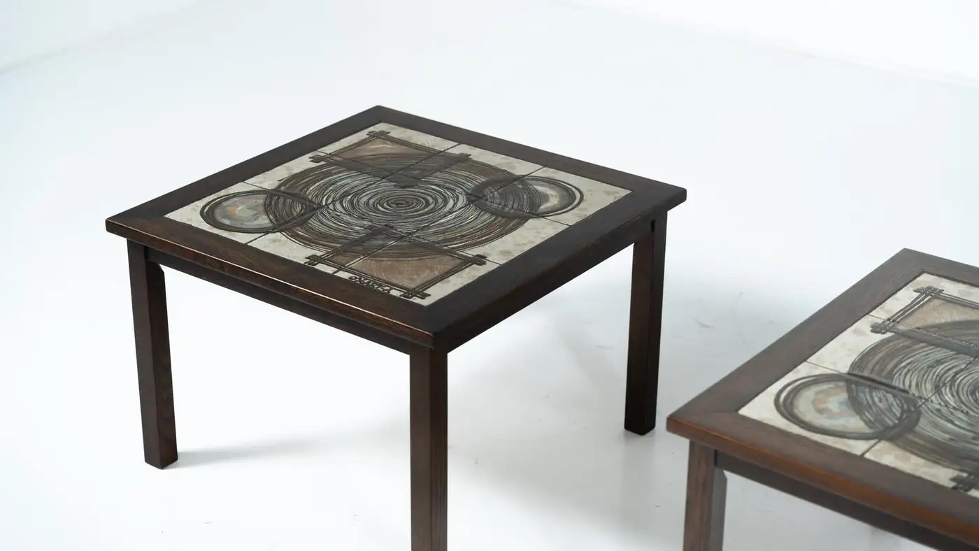 Pair of Danish Side Tables by Ox Art, 1970s - Image 2