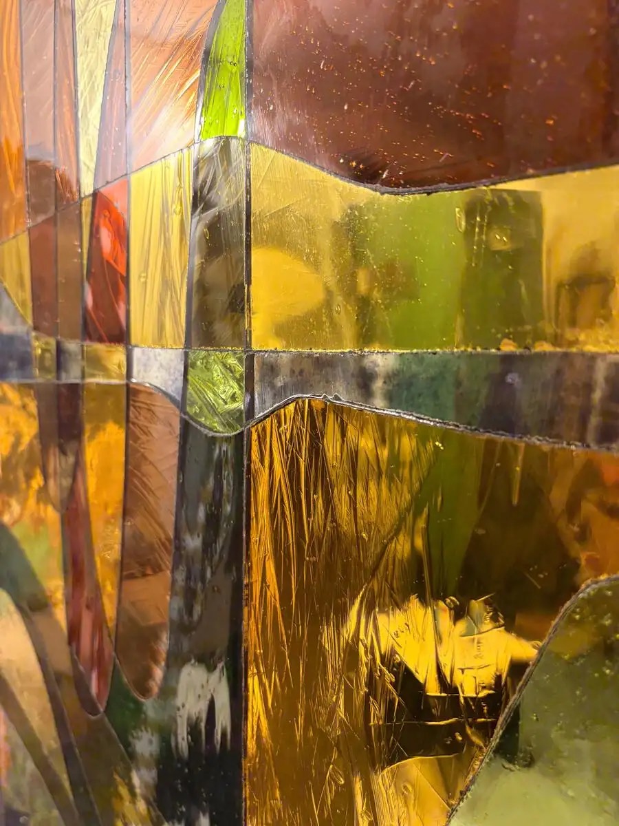 Stained Glass Pannel by Pierre Majerus, 1989 - Image 4
