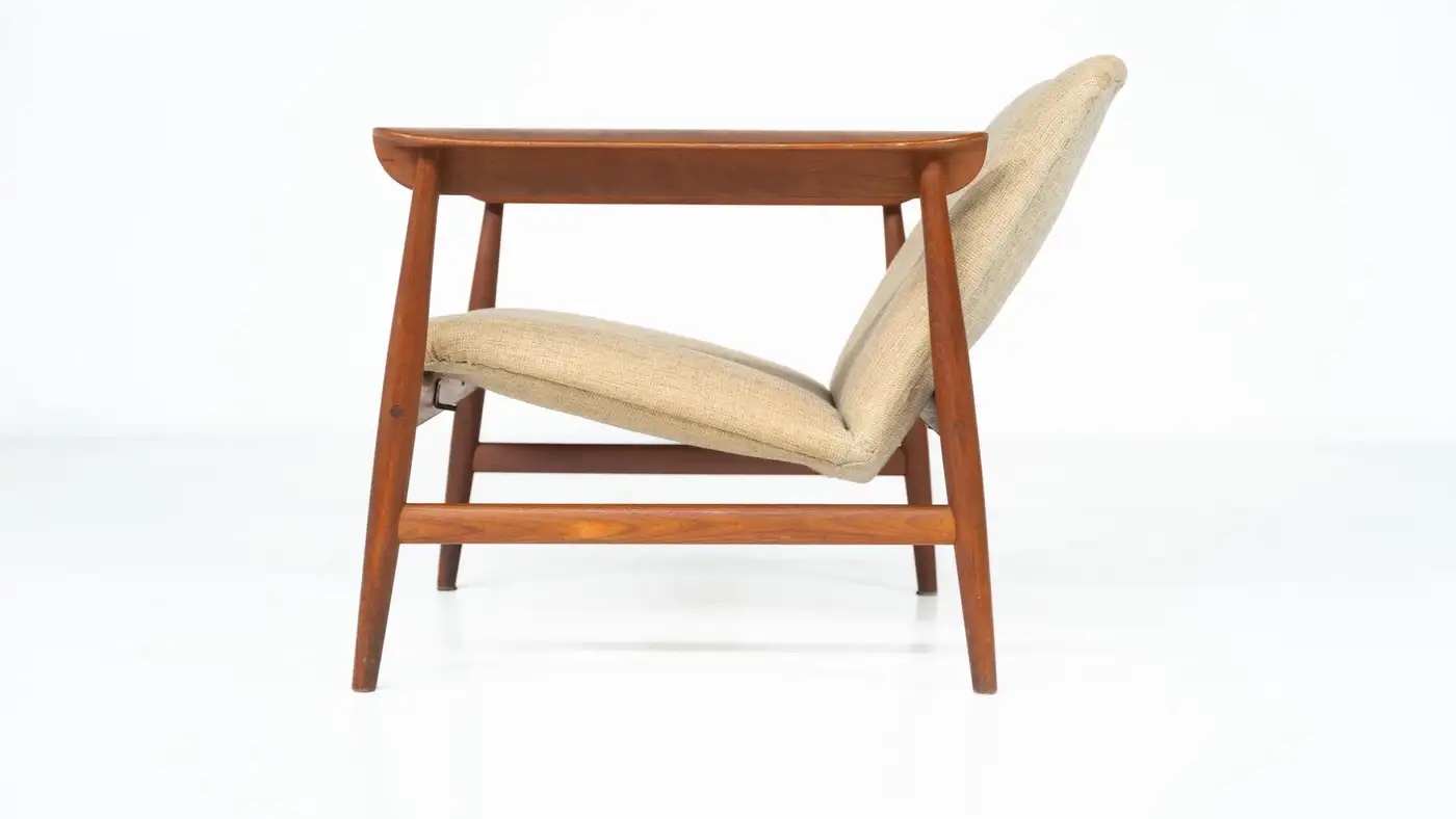 Teak Lounge Chair Mod. BO-118 by Finn Juhl for Bovirke, 1950s - Image 3