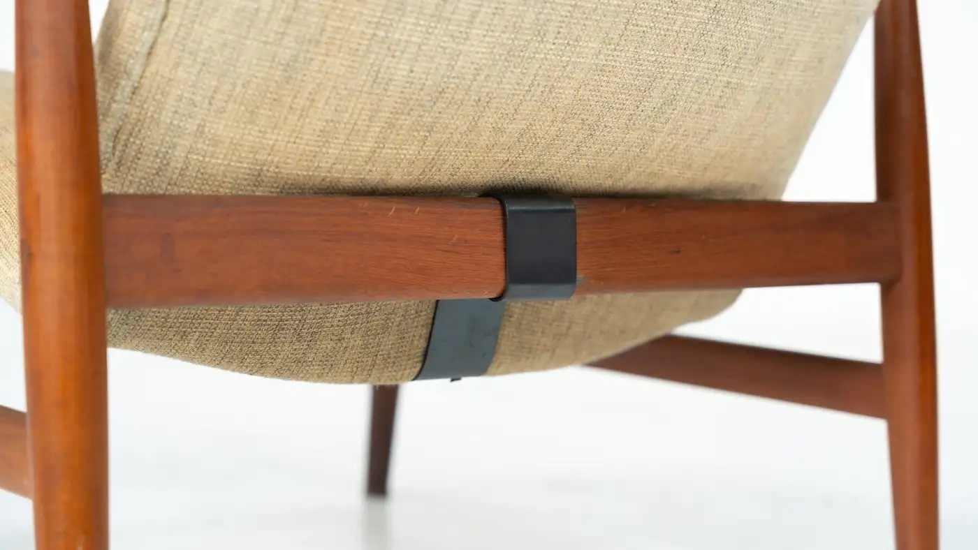 Teak Lounge Chair Mod. BO-118 by Finn Juhl for Bovirke, 1950s - Image 5