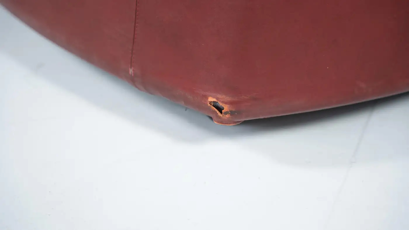 Ciprea Armchair by Afra and Tobia Scarpa for Cassina- Original Leather - Image 6