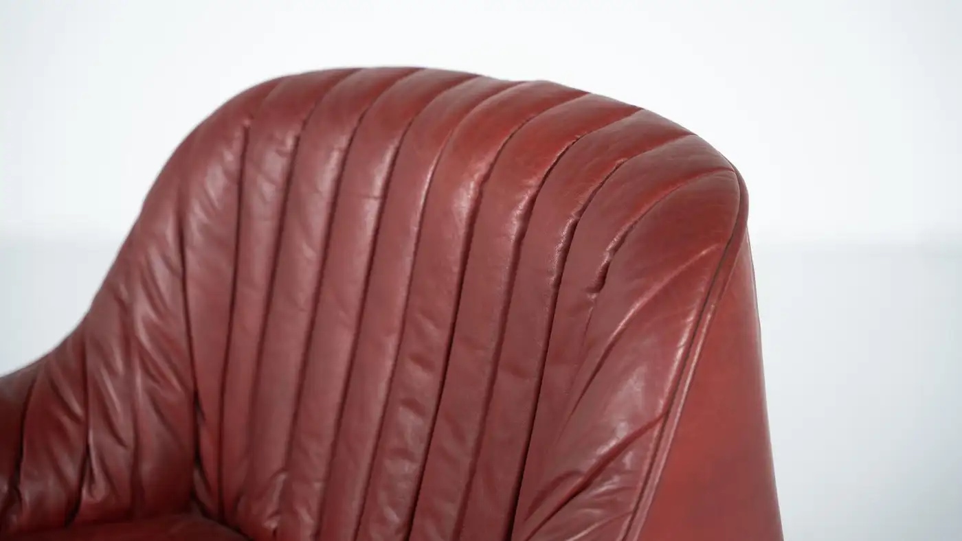Ciprea Armchair by Afra and Tobia Scarpa for Cassina- Original Leather - Image 3