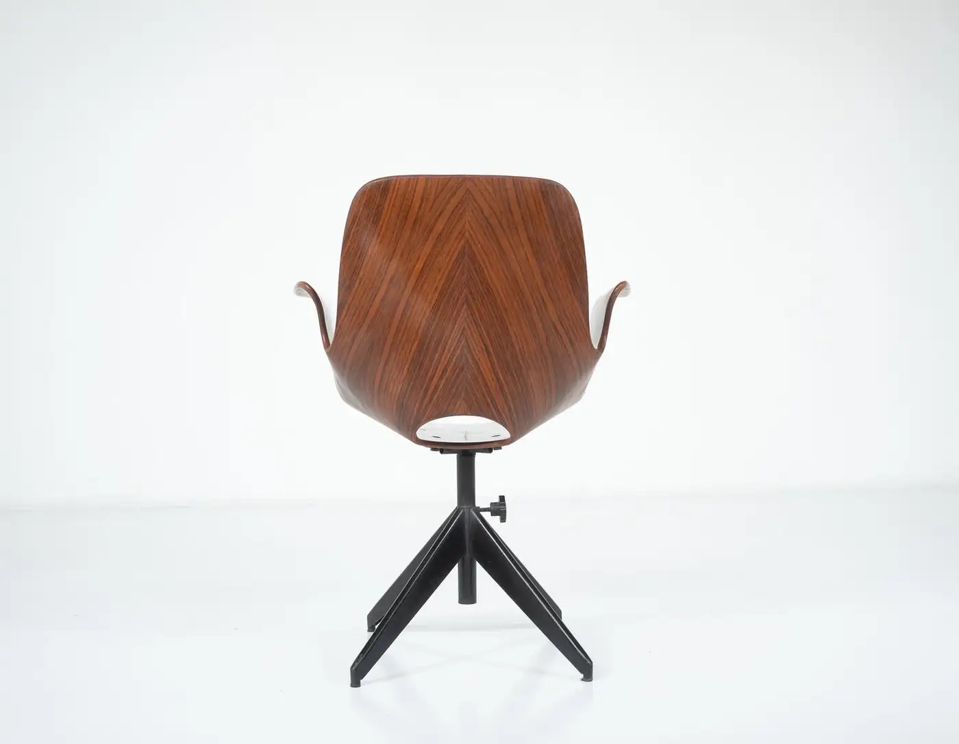 Medea Swivel Desk Chair by Vittorio Nobili for Fratelli Tagliablue, Italy, 1950s - Image 2