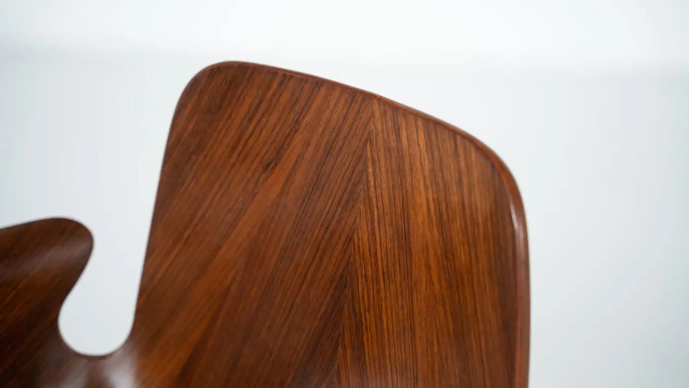 Medea Swivel Desk Chair by Vittorio Nobili for Fratelli Tagliablue, Italy, 1950s - Image 4