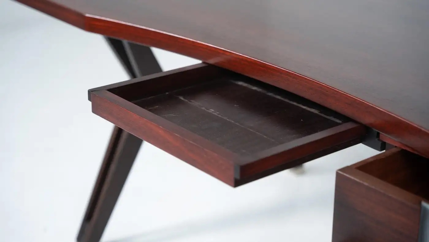 Mid-Century Modern Desk by Ico Parisi for Mim Roma, Italy, 1950s - Image 6
