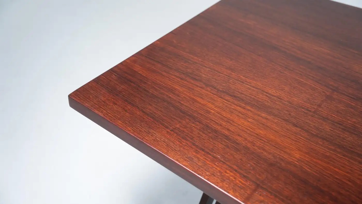 Mid-Century Modern Desk by Ico Parisi for Mim Roma, Italy, 1950s - Image 9