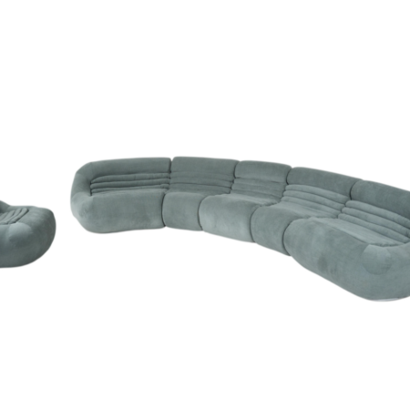 Carrera Sofa and Armchair by De Pas, D’Urbino and Lomazzi for BBB Bonacina, 1960s