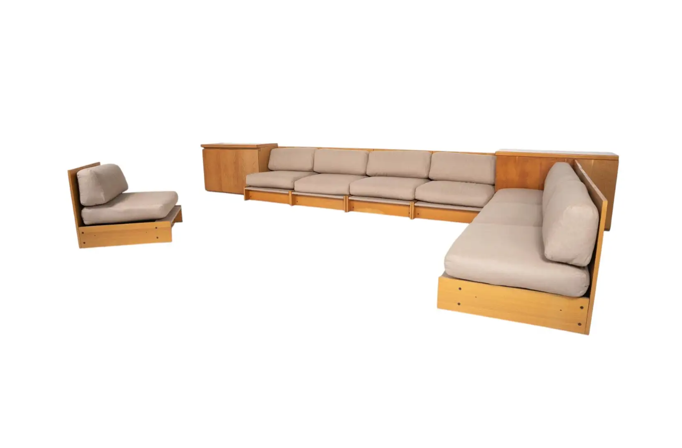 Mid-Century Modern Modular Seating Set, Italy, 1960s