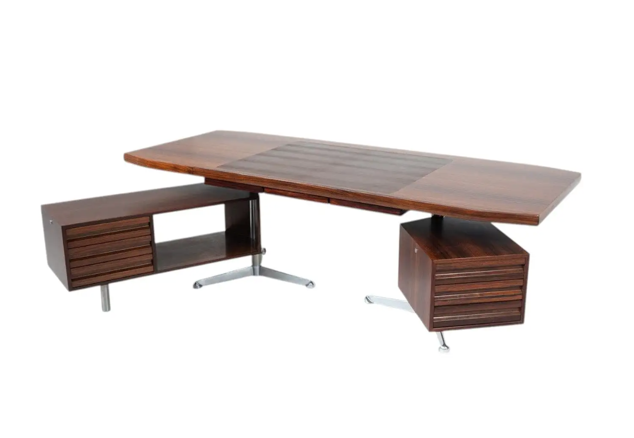 Executive Desk by Osvaldo Borsani for Tecno, Italy, 1960s