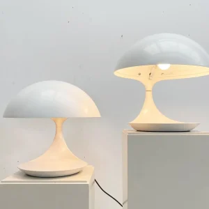 Pair of Mid Century ''Cobra'' Table Lamps by Elio Martinelli