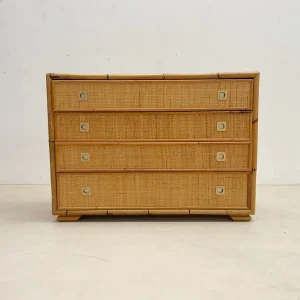 Dal Vera Bamboo & Wicker Chest of Drawers