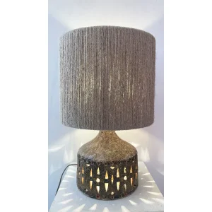 Mid Century Modern Ceramic Table Lamp by Georges Pelletier