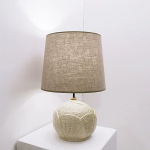 Mid Century Modern Table Lamp by R. Costa, Ceramica Bassano
