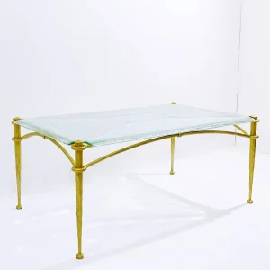 Mid Century Brutalist Coffee Table by Lothar Klute