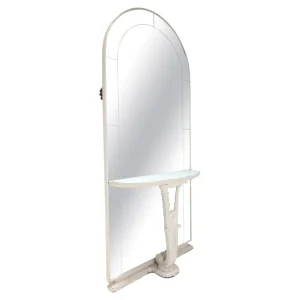 Italian Console Table / Mirror in the Style of Osvaldo Borsani