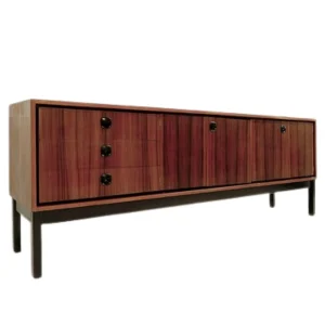 Italian Mid Century Modern Butterfly Door Sideboard