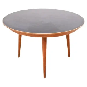 Swiss Mid Century "Dreirundtisch" Table by Max Bill
