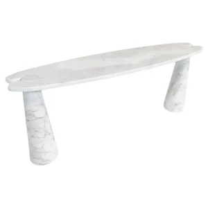 Mid Century Marble "Eros" Console Table by Angelo Mangiarotti for Skipper