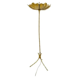 Mid Century Italian Bronze Floor Lamp