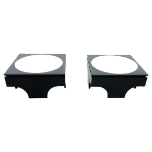 Pair of Mid Century Side Tables by Emiel Veranneman