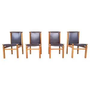 Set of 4 Mid Century Dining Chairs by Ilmari Tapiovaara