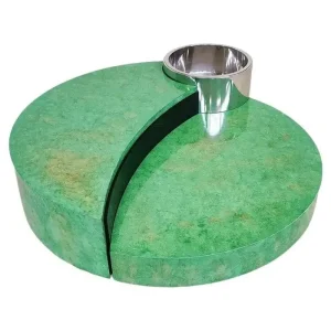 Green "Harry's Bar" Coffee Table by Massimo Papiri