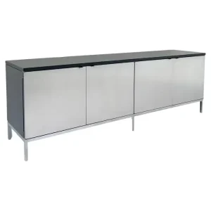 Mid Century Modern Aluminium Sideboard by Florence Knoll