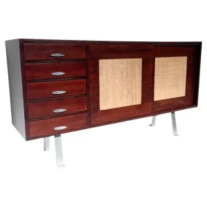 Mid Century Modern Italian Wooden Sideboard