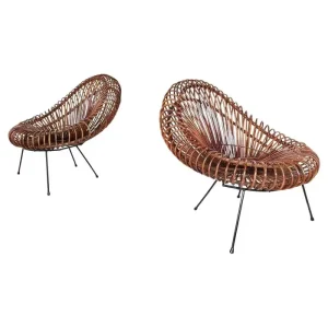 Pair of Armchairs by Janine Abraham & Dirk Jan Rol for Rougier