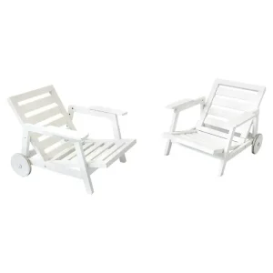 Pair of "Florida" Garden Chairs by Carlo Hauner for Fratelli Reguitti