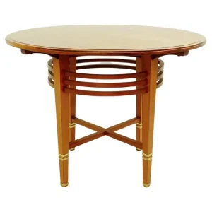Mid Century Modern "Liszt" Center Table by Gustave Serrurier-Bovy