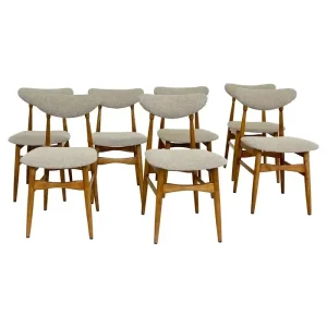 Set of 12 Mid Century Modern Italian Dining Chairs