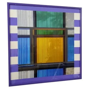 Contemporary Modern Decorative Wall Panel by Daniel Buren for Hermès