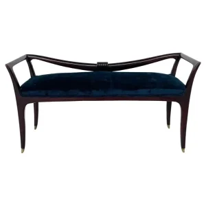 Mid Century Modern Italian Bench by Emilio Lancia