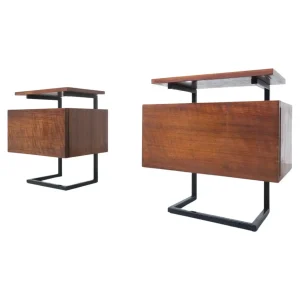 Mid-Century Modern Nightstands, Italy, 1960s