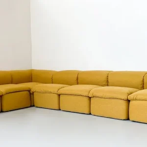 Mid-Century Modern Modular Sofa, Italy, 1960s - New Upholstery