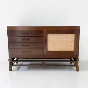 Mid-Century Modern Chest of Drawers by Leonard Fiori for Isa Bergamo, Italy,1960s
