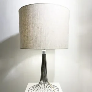 Mid-Century Modern Space Age Chrome Lamp, 1970s