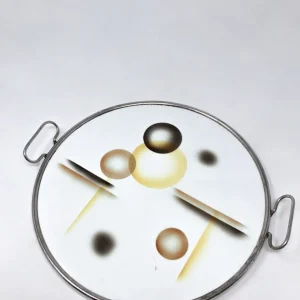Mid-Century Modern Porcelain Plate from Meissen