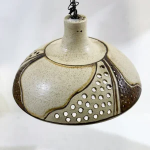 Mid-Century Modern Ceramic Pendant Lamp, Scandinavian, 1960s
