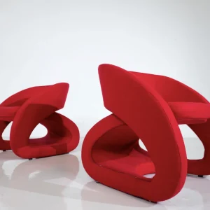 Smile Armchairs by Marcello Ziliani for BBB Emmebonacina