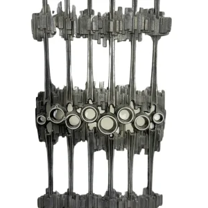 Mid-Century Modern Wrought Iron Wall Decoration