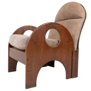 Mid-Century Arcata Armchair by Gae Aulenti for Poltronova, 1960s
